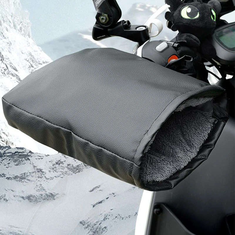 Motorcycle Gear For Winter - Муфты на руль мотоцикла, зимнее оборудование,