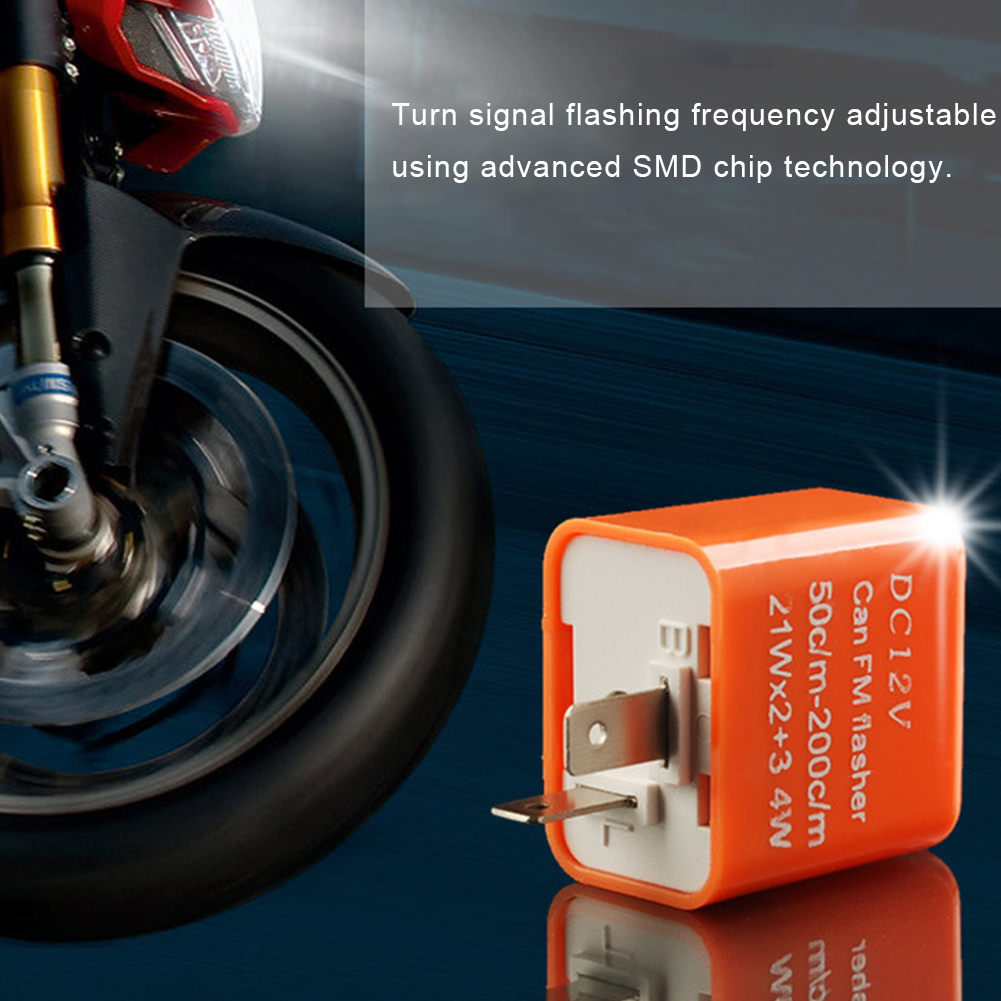 Motorcycle Gear Protection - Регулируемый 3-режимный 12В DV мигатель для