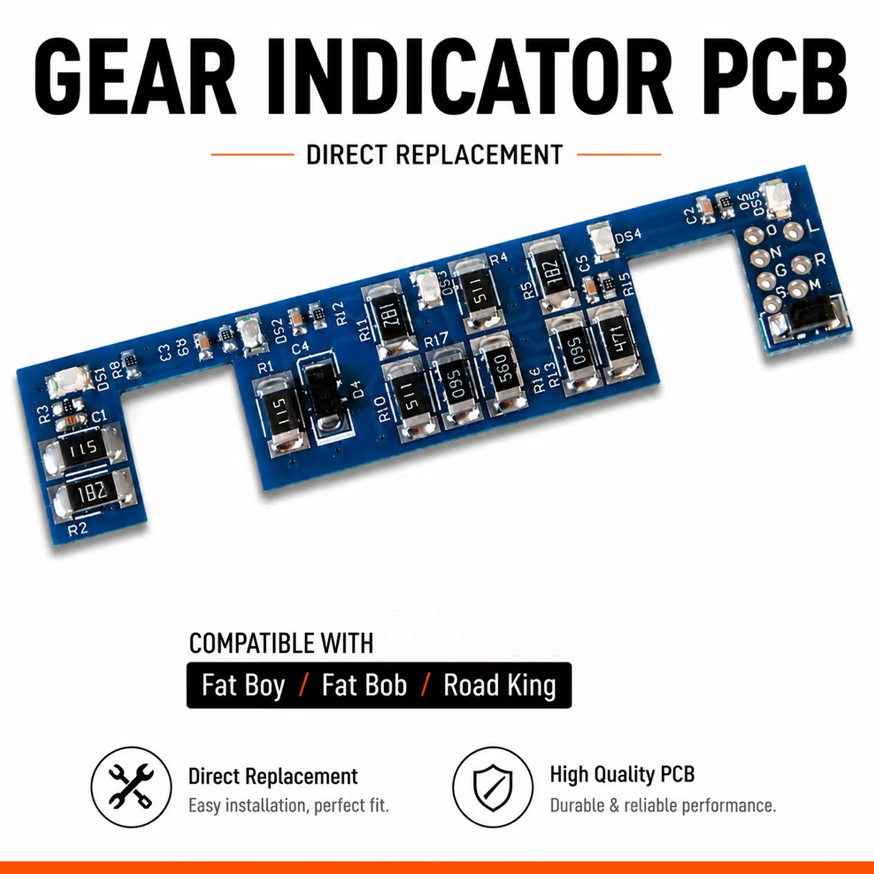 Motorcycle Gear Indicator - Печатная плата индикатора передачи для мотоциклов