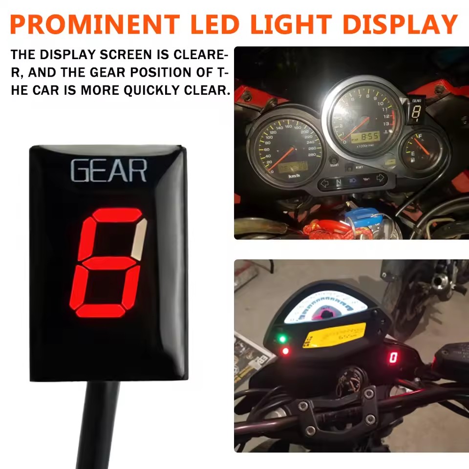 Для мотоцикла Triumph Tiger 80 – обзор и цена Motorcycle Gear Indicator
