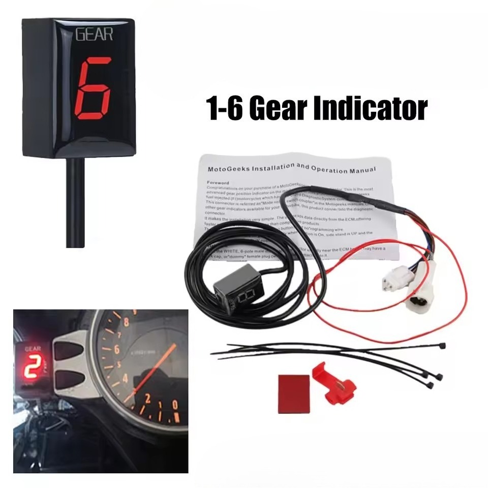 Для мотоцикла Triumph Tiger 80 – обзор и цена Motorcycle Gear Indicator