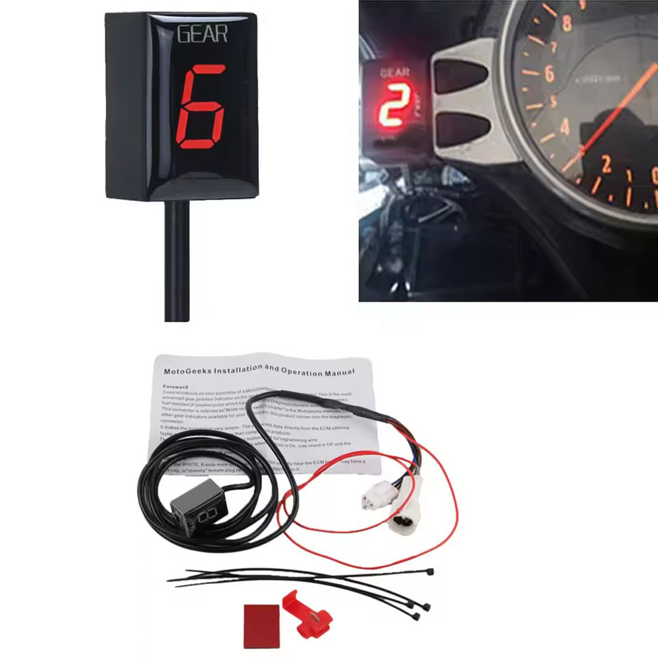 Для мотоцикла Triumph Tiger 80 – обзор и цена Motorcycle Gear Indicator